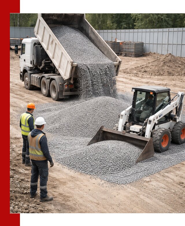 Доставка и продажа гранитного щебня фракции 0-5 в Югорске