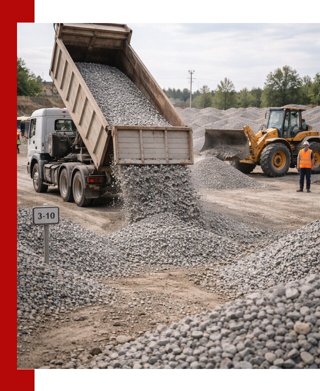 Гранитный щебень фракции 3–10: доставка и продажа в Югорске