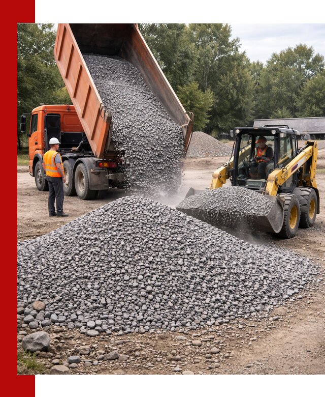 Купить гранитный щебень фракции 5–10 в Югорске с доставкой