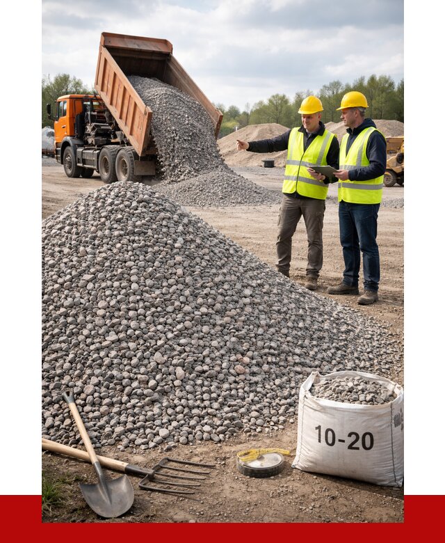 Гранитный щебень фракция 10-20 в Югорске от 4289 руб.|ПРОНЕРУДЮгр
