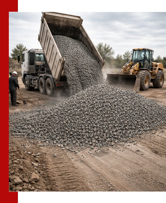 Гранитный щебень фракция 10-20 с доставкой в Югорске