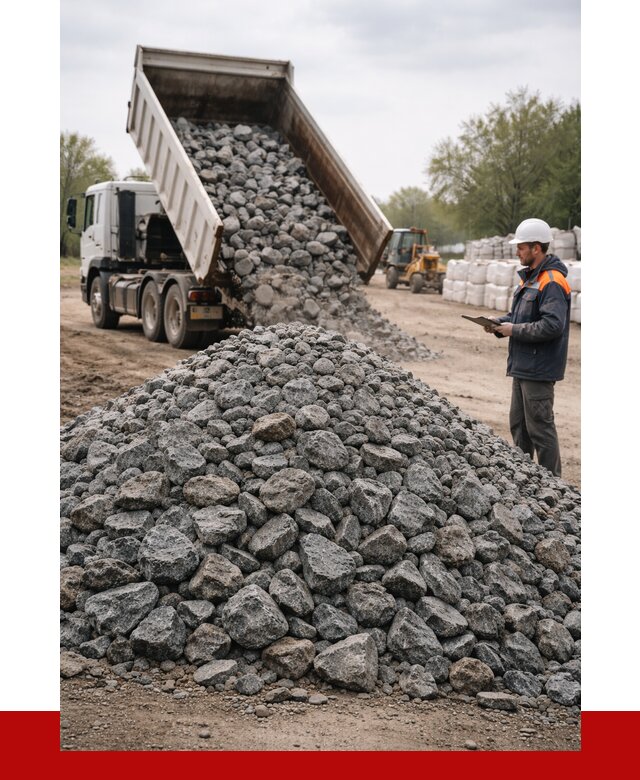 Гранитный щебень фракция 100-200 в Югорске от 4289 р. ПРОНЕРУДЮгр