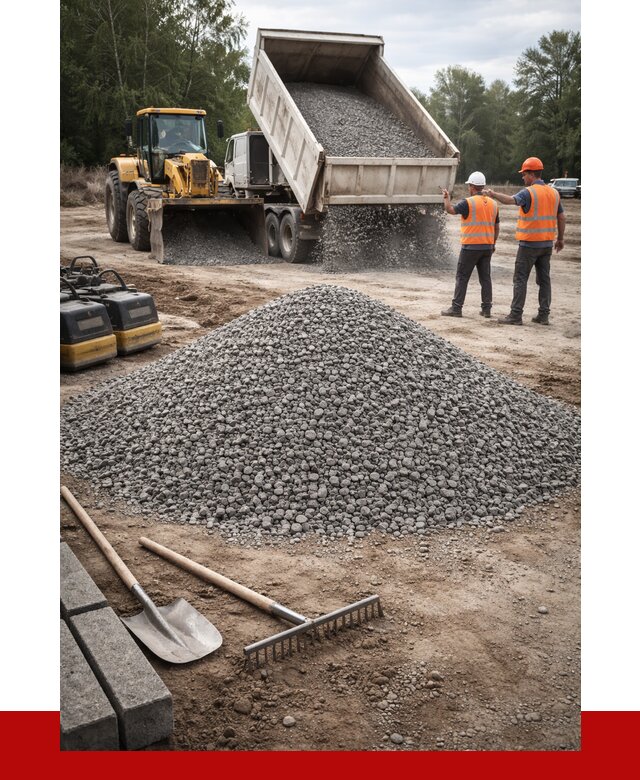Гравийный щебень купить в Югорске от 2246 р. ПРОНЕРУДЮгр