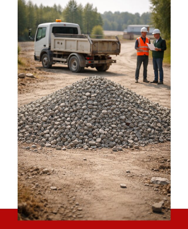 Гравийный щебень фракция 20-40 в Югорске от 1225 р. | ПРОНЕРУДЮгр