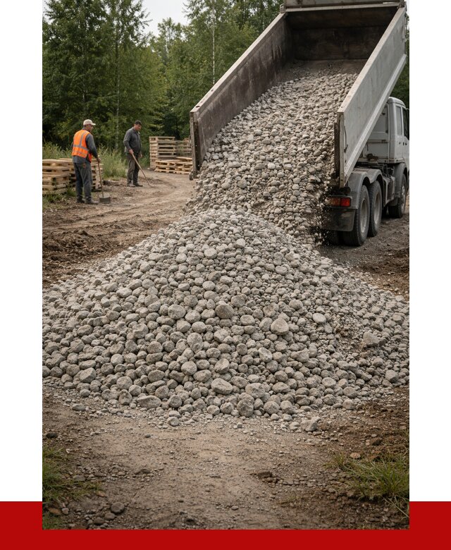 гравийный щебень фракция 70-120 в Югорске от 2502 р. ПРОНЕРУДЮгр