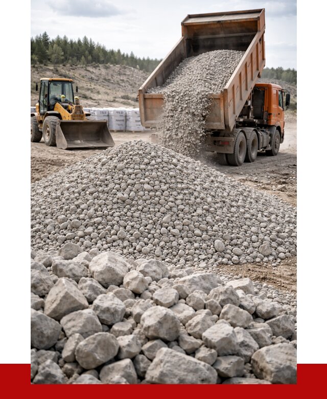 Доломитовый щебень фр. 20-40 в Югорске от 4289 р. | ПРОНЕРУДЮгр
