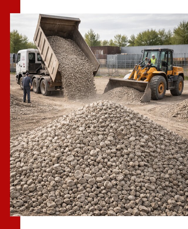 Доломитовый щебень фракции 20–41 с доставкой в Югорске