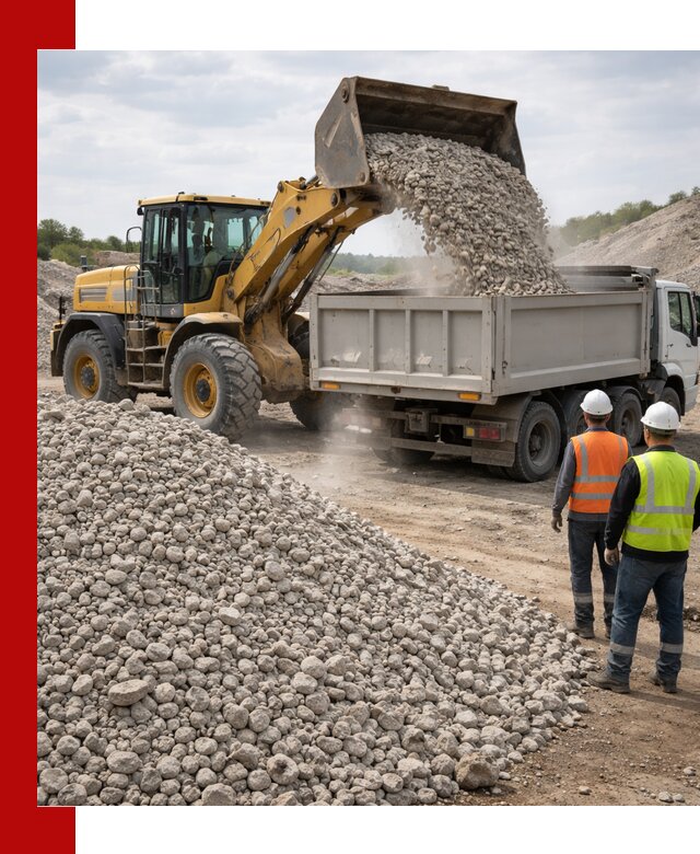 Доломитовый щебень фракция 40–71 доставка и продажа в Югорске