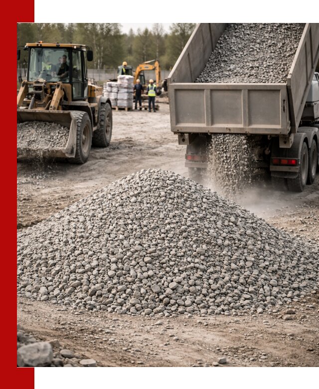 Вторичный щебень фракции 5-20 в Югорске — доставка и продажа крупнотоннажно