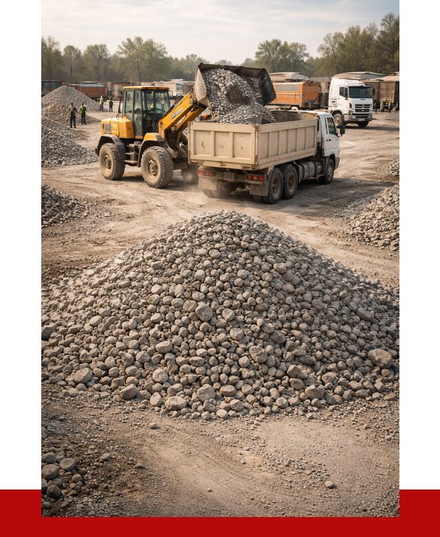 Вторичный щебень фракция 40-70 в Югорске от 1777 р, ПРОНЕРУДЮгр