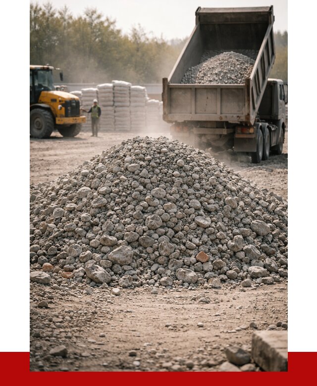 Вторичный щебень фракция 70-150 в Югорске от 1430 р. | ПРОНЕРУДЮгр