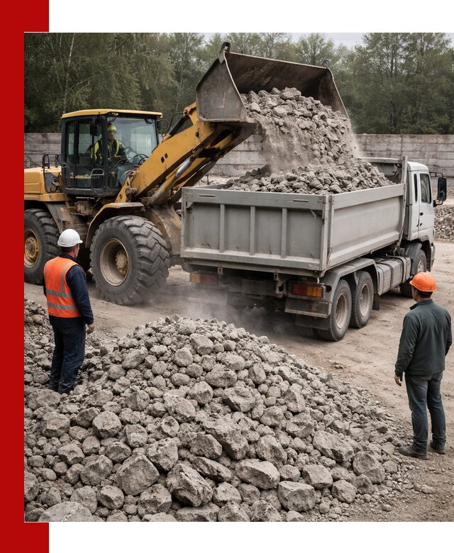 Вторичный щебень фракция 70–150 в Югорске с доставкой