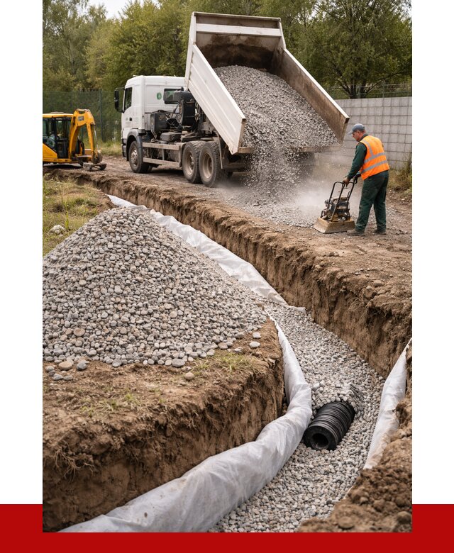Щебень для дренажа в Югорске от 1889 р., ПРОНЕРУДЮгр доставка