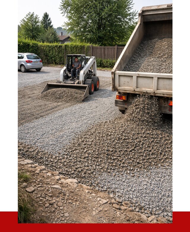 Щебень для парковки в Югорске с доставкой от 1225 р.| ПРОНЕРУДЮгр