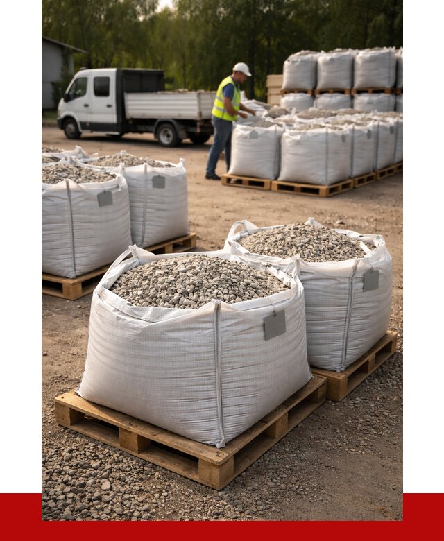 Щебень в мешках с доставкой в Югорске от 4289 р. | ПРОНЕРУДЮгр