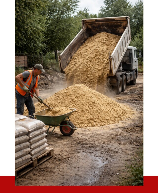 Купить песок с доставкой в Югорске от 1838 р. | ПРОНЕРУДЮгр