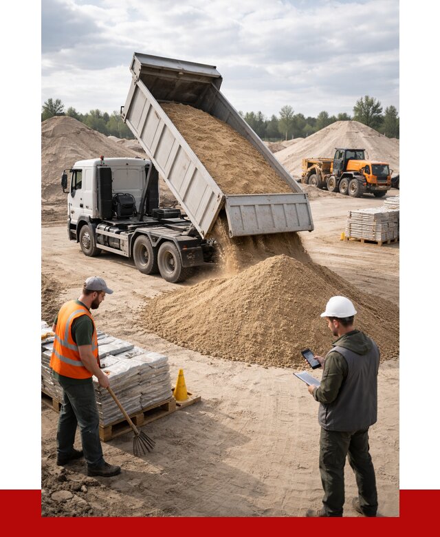 Карьерный песок с доставкой в Югорске от 3676 р. ПРОНЕРУДЮгр