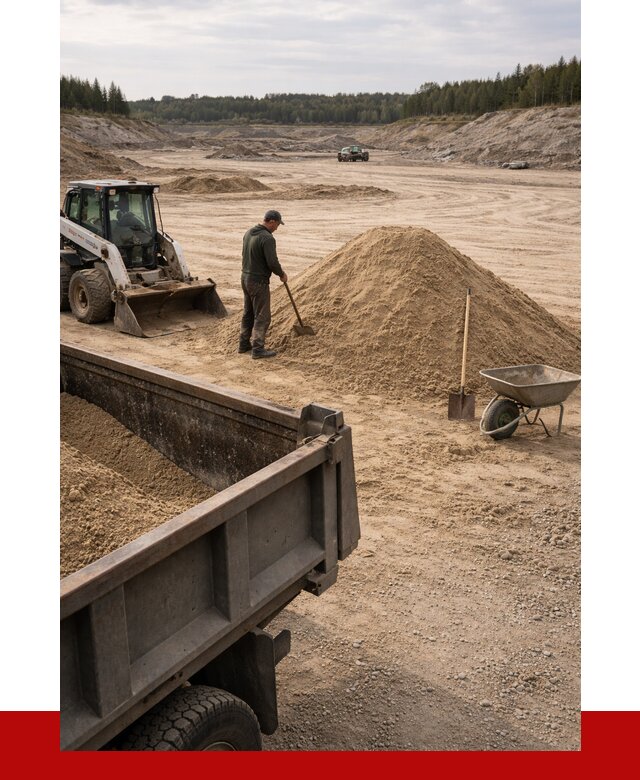Карьерный песок среднезернистый в Югорске, от 2246 р. ПРОНЕРУДЮгр