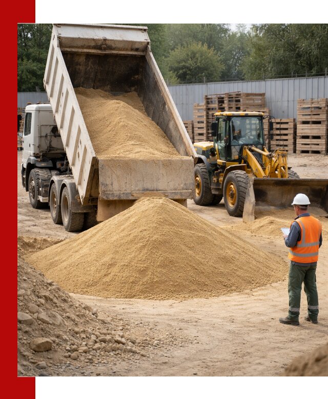 Доставка карьерного мелкозернистого песка в Югорске