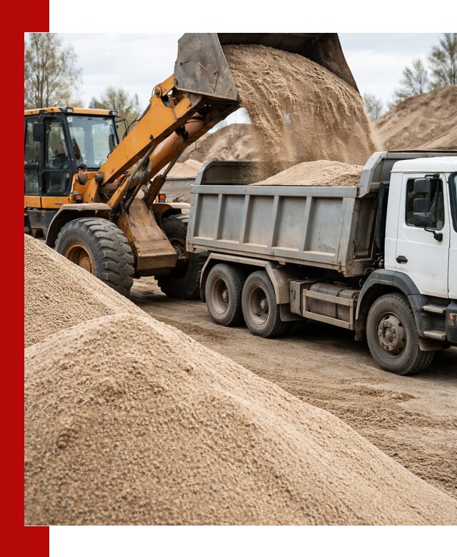 Доставка сеяного песка в Югорске оптом и в розницу