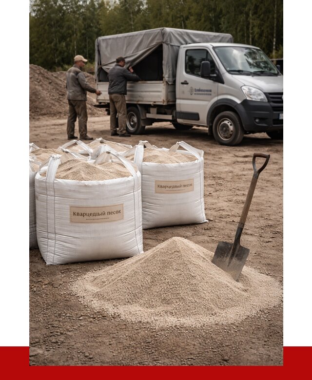 Кварцевый песок для пескоструя в Югорске от 4595 р. | ПРОНЕРУДЮгр