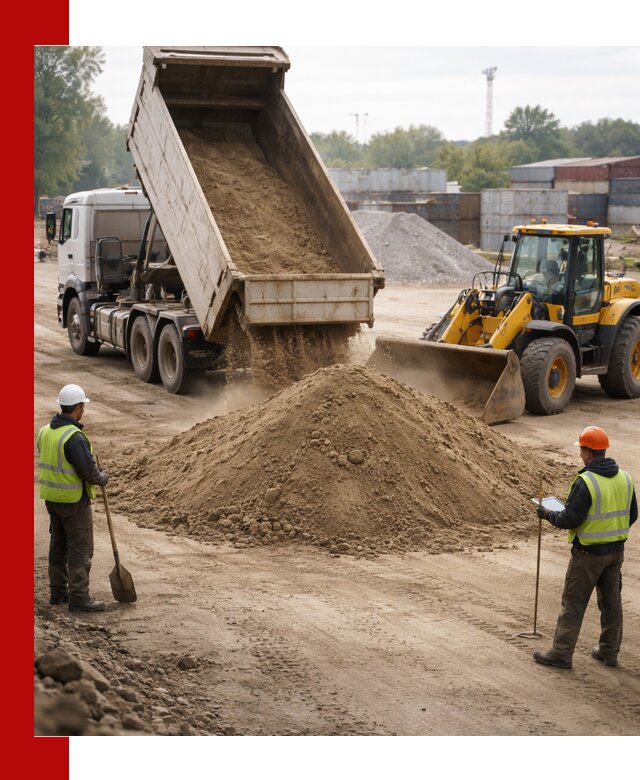 Доставка и продажа пескогрунта оптом и в розницу в Югорске