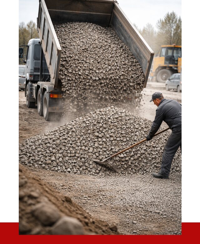 Гравий фракция 20-40 в Югорске от 2553 р. доставка | ПРОНЕРУДЮгр