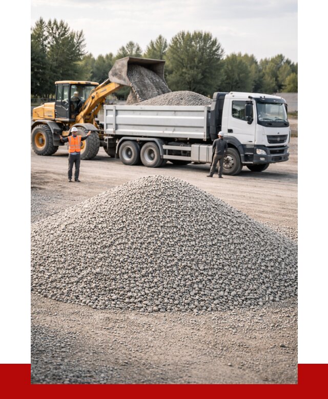 Купить мытый гравий в Югорске от 3574 р, доставка ПРОНЕРУДЮгр