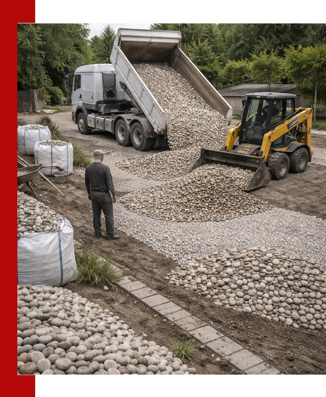 Доставка морской гальки оптом и в розницу в Югорске