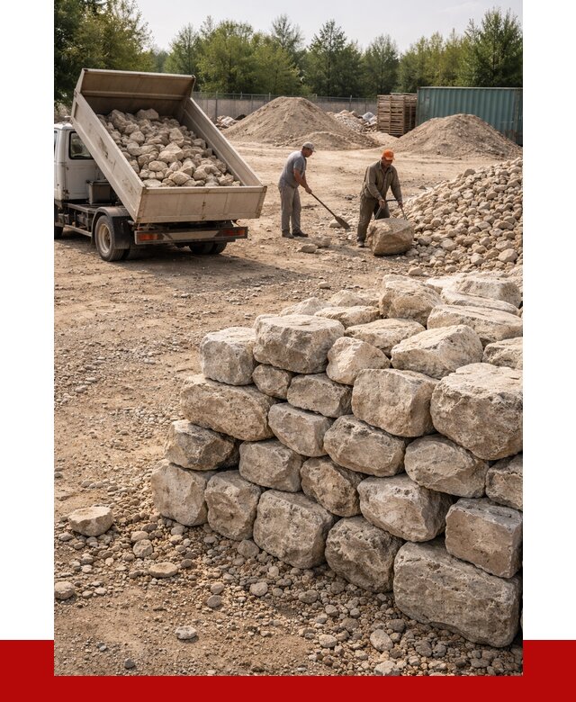 Бутовый камень известняковый в Югорске от 4289 р. | ПРОНЕРУДЮгр