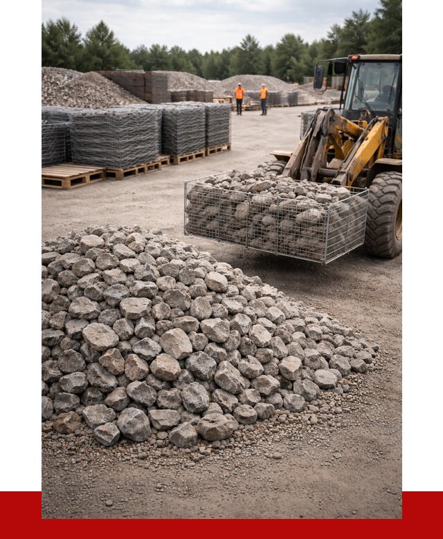 Камень для габионов фракция 70-150 в Югорске от 4289 р. | ПРОНЕРУДЮгр