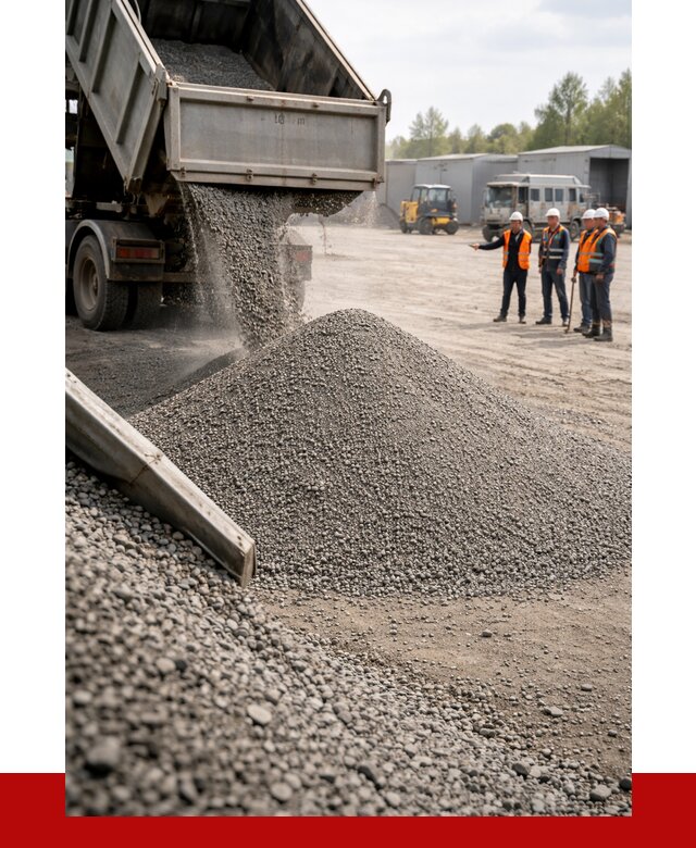 Гравийный отсев 0-5 в Югорске от 1225 р. с доставкой | ПРОНЕРУДЮгр