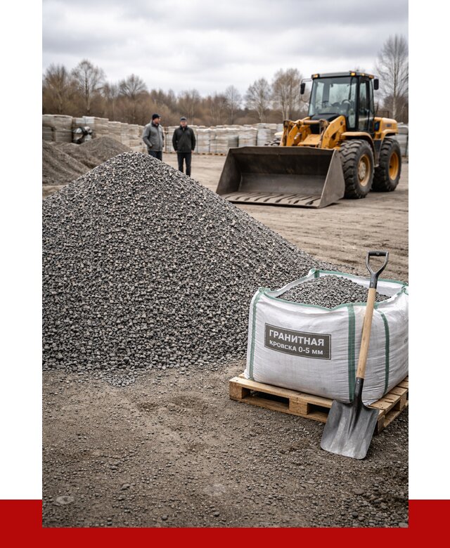 Купить гранитную крошку в Югорске от 4901 р. с доставкой | ПРОНЕРУДЮгр