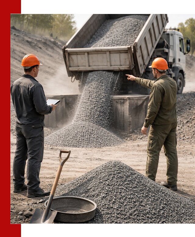 Гранитная крошка фракция 2-5 доставка в Югорске