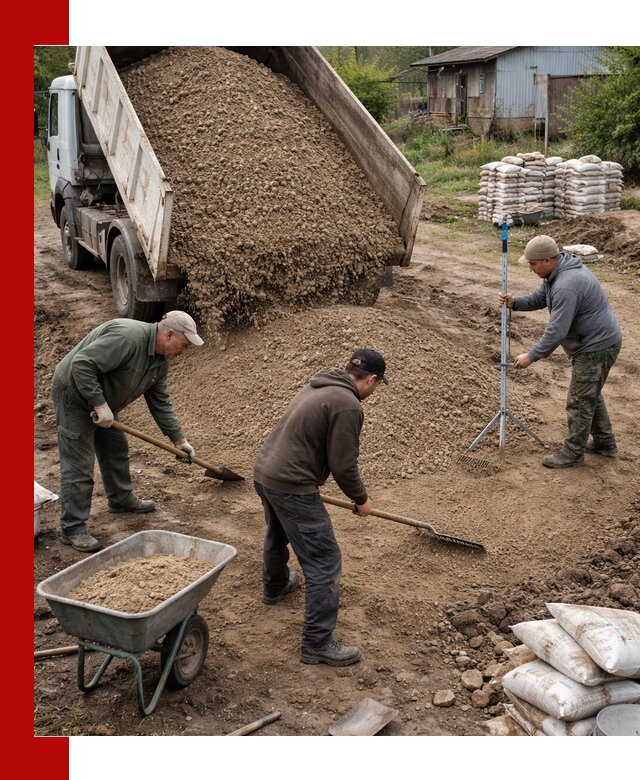 Керамзитовый песок с доставкой в Югорске оптом и в розницу