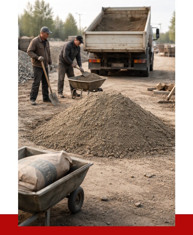 Цементно-песчаная смесь М150 в Югорске от 4799 р. | ПРОНЕРУДЮгр