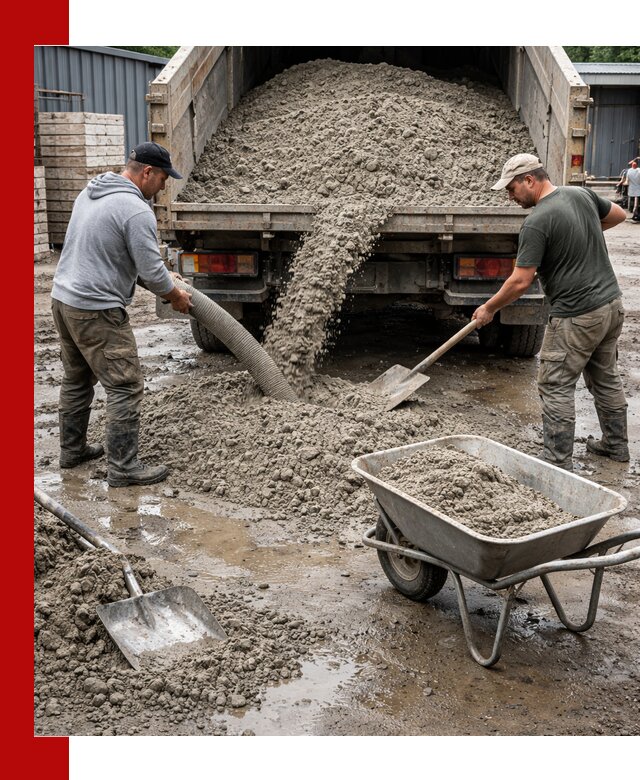 Цементно-песчаная смесь М150 доставка в Югорске