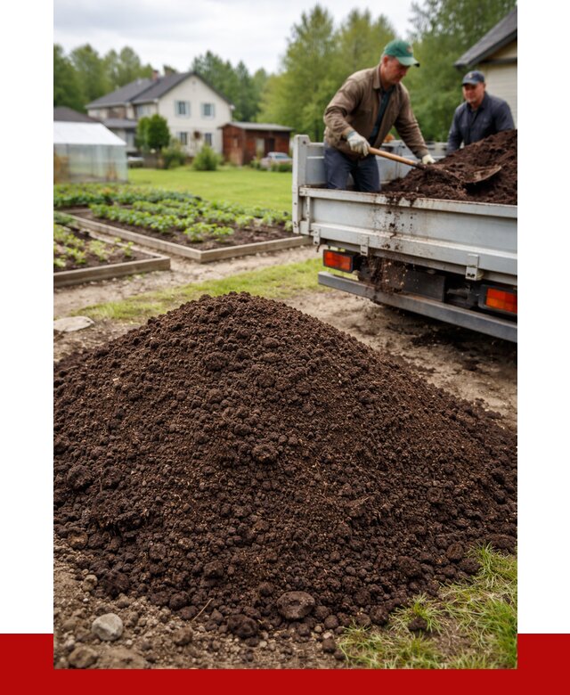 Плодородный грунт в Югорске с доставкой от 4289 р. | ПРОНЕРУДЮгр