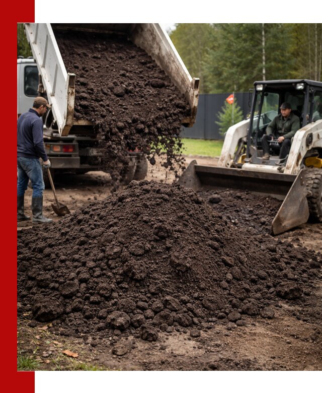 Плодородный грунт с доставкой в Югорске для садов и огородов