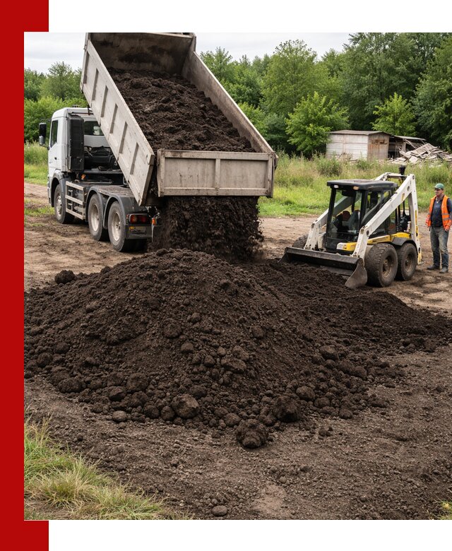 Поставка плодородной земли с доставкой самосвалом в Югорске