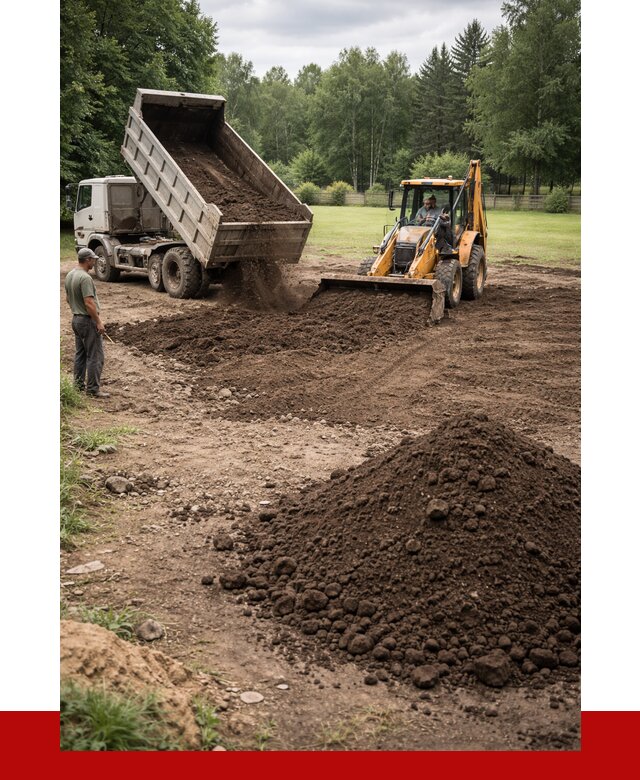 Грунт для выравнивания участка в Югорске от 1225 р. | ПРОНЕРУДЮгр