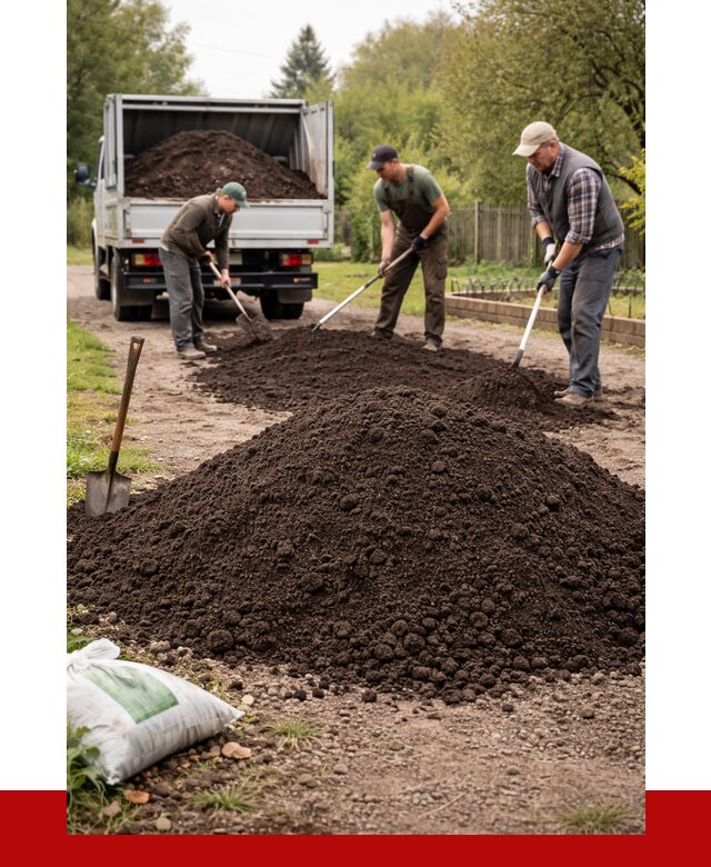 Купить землю для огорода в Югорске от 3268 р./куб | ПРОНЕРУДЮгр