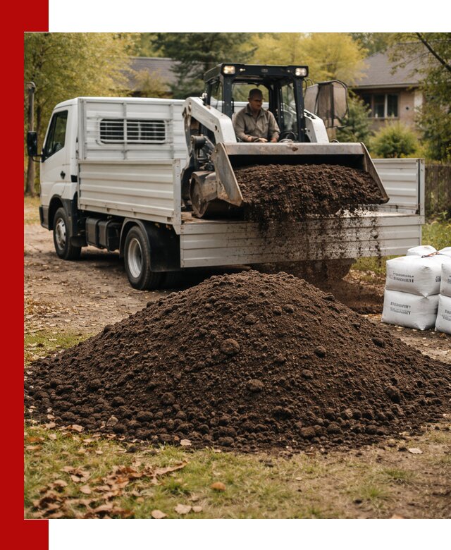 Доставка садовой земли в больших объёмах в Югорске