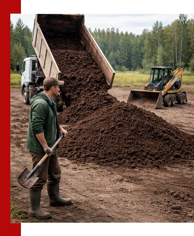 Купить верховой торф с доставкой в Югорске для садоводства и растений