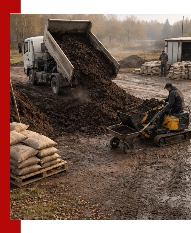 Кислый торф в доставке по выгодным ценам в Югорске