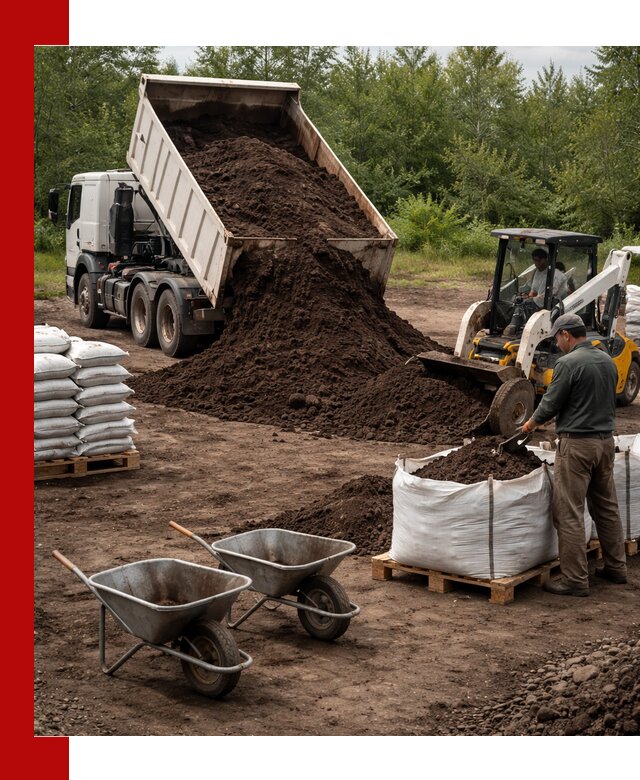 Доставка и продажа торфогрунта в Югорске оптом и в розницу