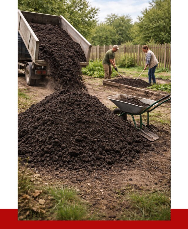 Купить чернозем для огорода в Югорске от 2553 р. | ПРОНЕРУДЮгр