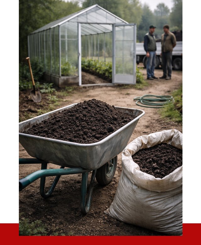 Чернозем для теплицы в Югорске с доставкой от 1532 р. | ПРОНЕРУДЮгр