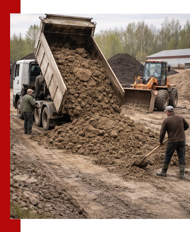 Доставка глин и суглинков в Югорске оптом и вкрай