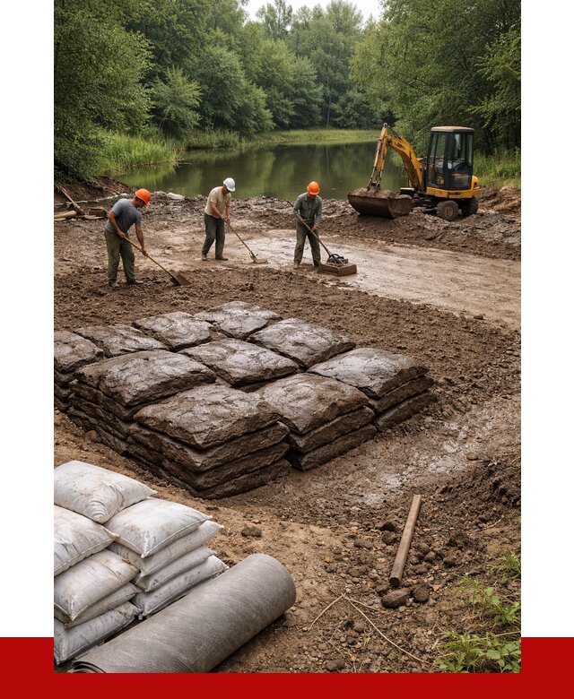 Купить глину для пруда в Югорске от 4595 р. с доставкой | ПРОНЕРУДЮгр